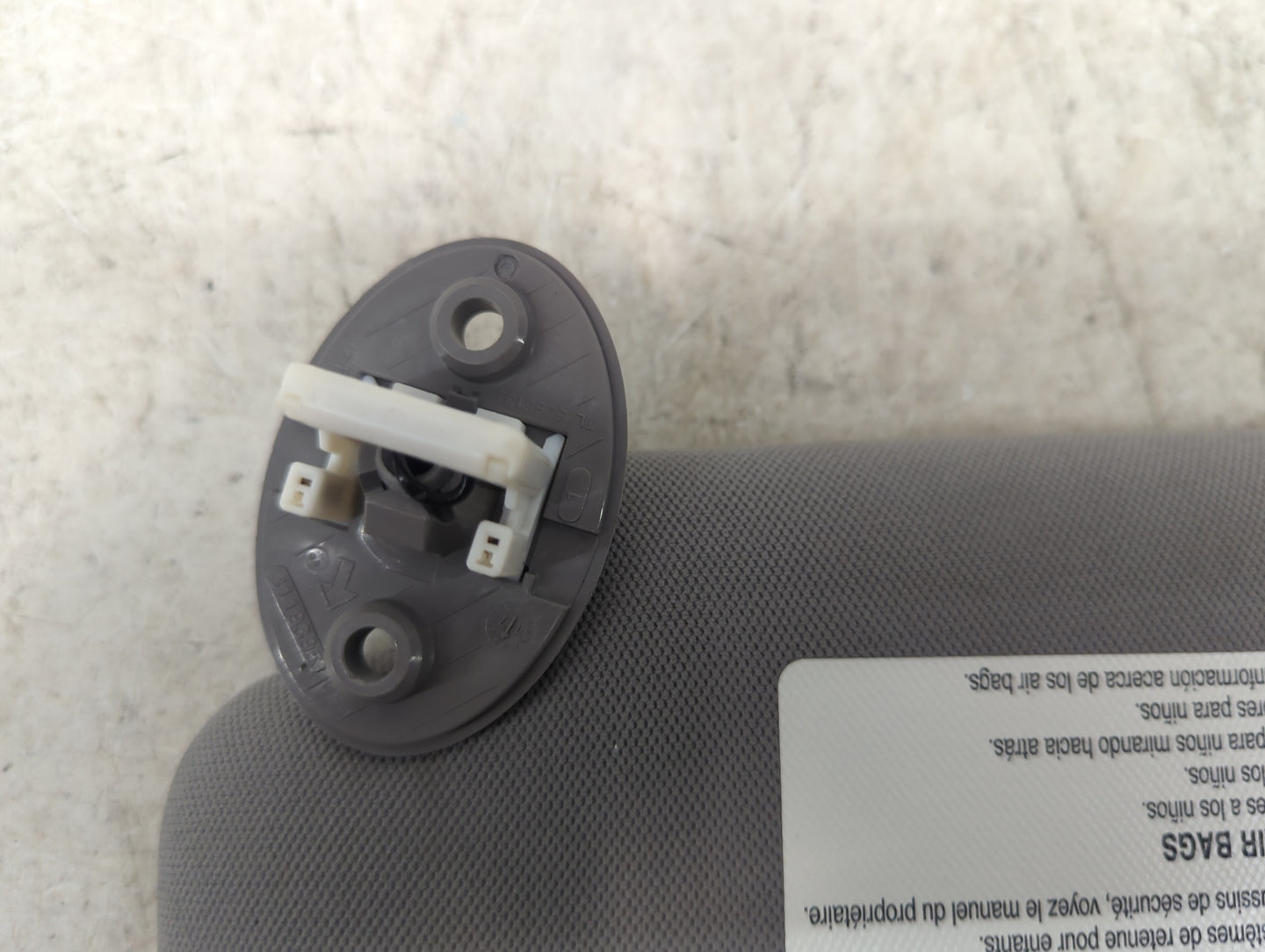 2018-2022 Toyota Camry Sun Visor Shade Replacement Passenger Right Mirror Fits Fits 2018 2019 2020 2021 2022 OEM Used Auto P