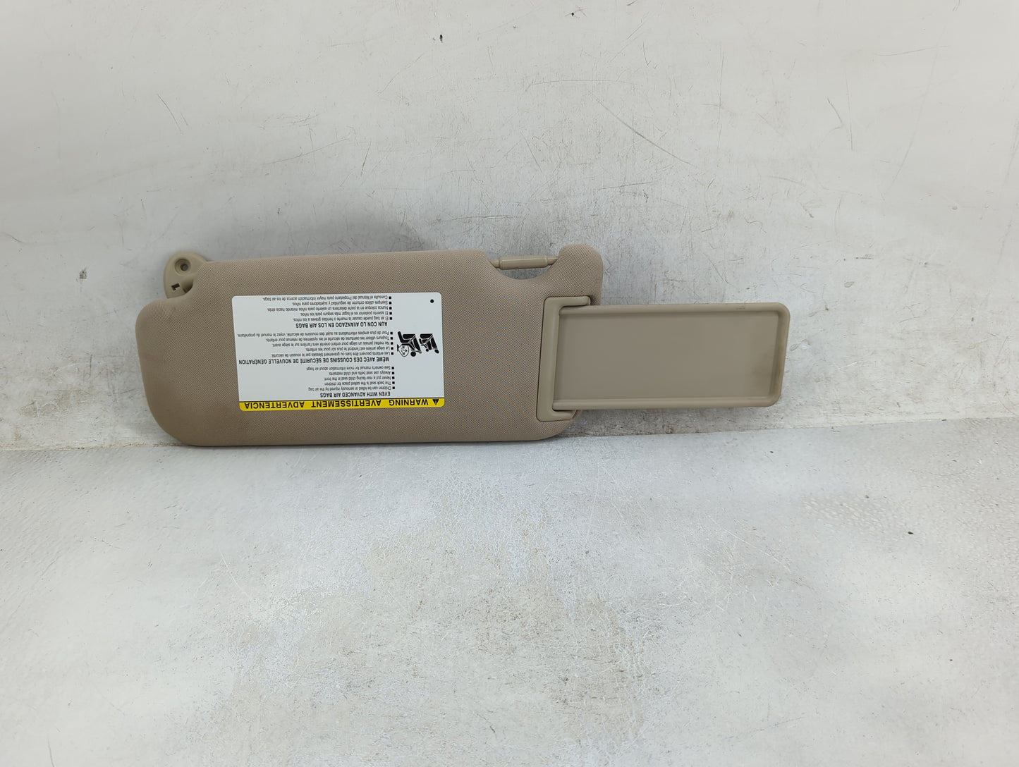 2018-2022 Toyota Camry Sun Visor Shade Replacement Passenger Right Mirror Fits Fits 2018 2019 2020 2021 2022 OEM Used Auto P
