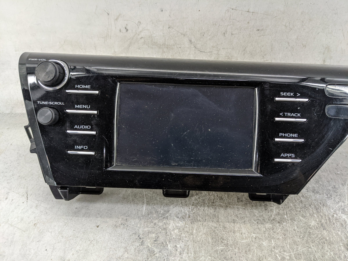 2018 Toyota Camry Radio AM FM Cd Player Receiver Replacement P/N:86140-06440 AVH-4278, AJDK098, 775E-K098 Fits OEM Used Auto