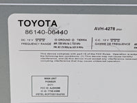 2018 Toyota Camry Radio AM FM Cd Player Receiver Replacement P/N:86140-06440 AVH-4278, AJDK098, 775E-K098 Fits OEM Used Auto
