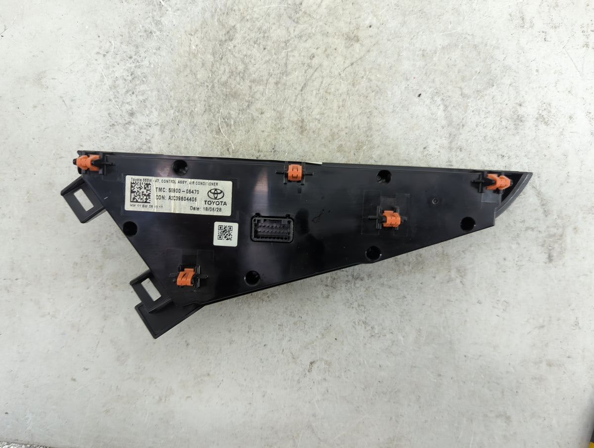 2018-2022 Toyota Camry Climate Control Module Temperature AC/Heater Replacement P/N:55900-06470 A2C39604406 Fits OEM Used Au