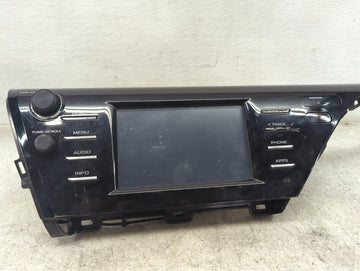 2018 Toyota Camry Radio AM FM Cd Player Receiver Replacement P/N:86140-33380 AVH-2578 Fits OEM Used Auto Parts - Oemusedauto