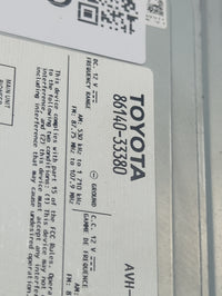 2018 Toyota Camry Information Display Screen 1494635 - Oemusedautoparts1.com