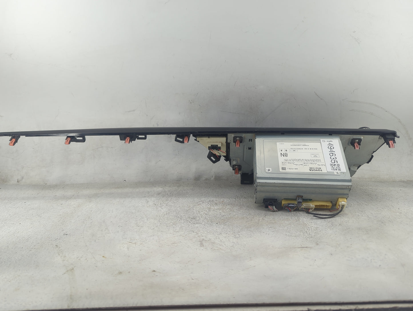 2018 Toyota Camry Information Display Screen 1494635 - Oemusedautoparts1.com