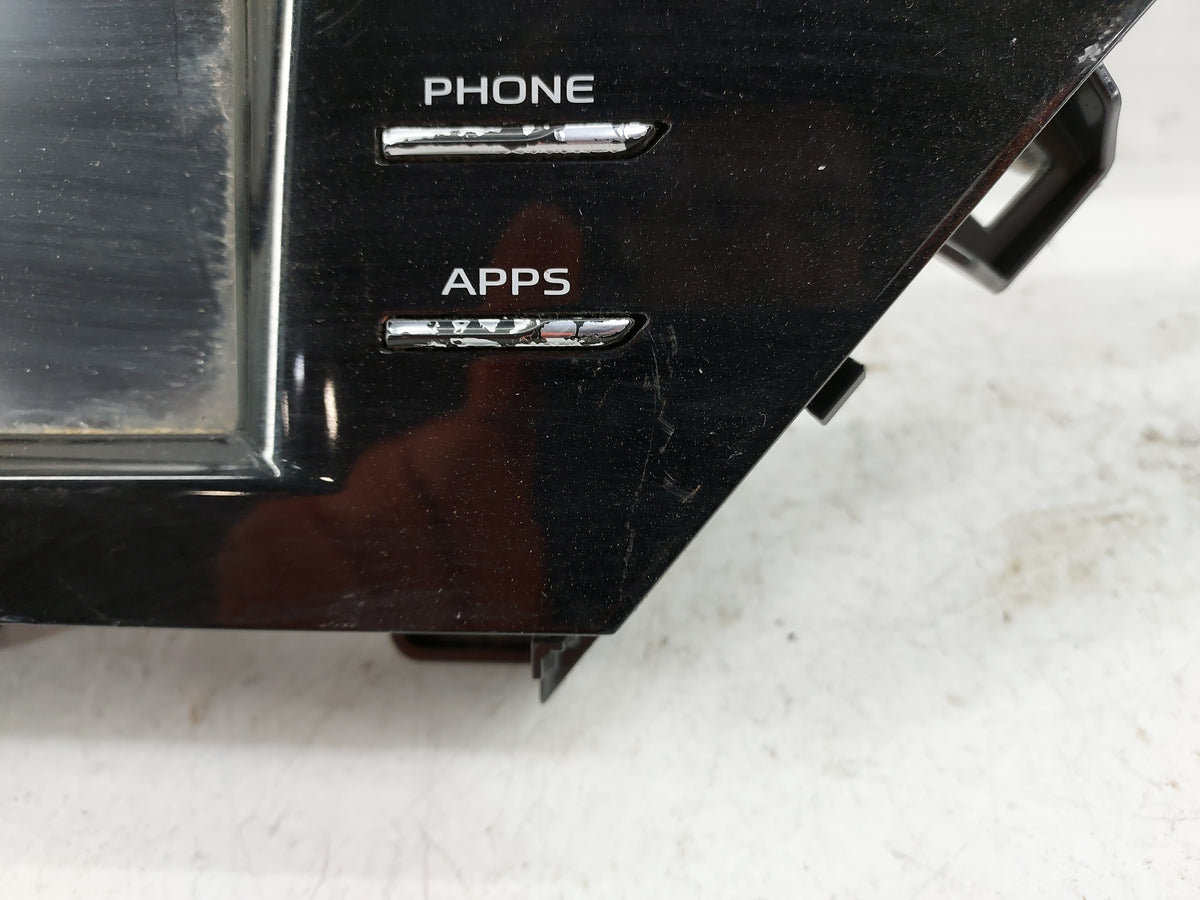 2018 Toyota Camry Information Display Screen Black - Oemusedautoparts1.com