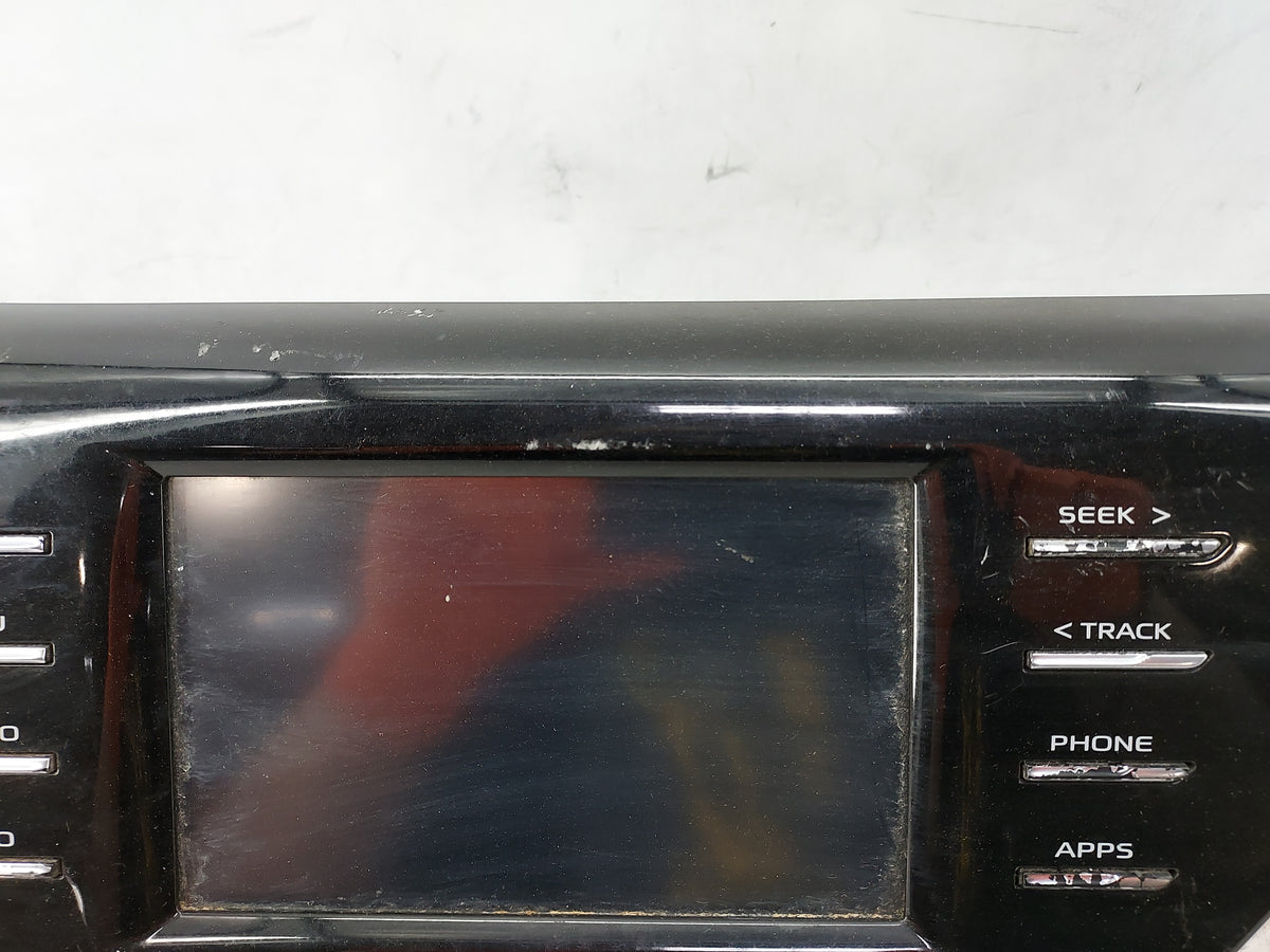 2018 Toyota Camry Information Display Screen Black - Oemusedautoparts1.com