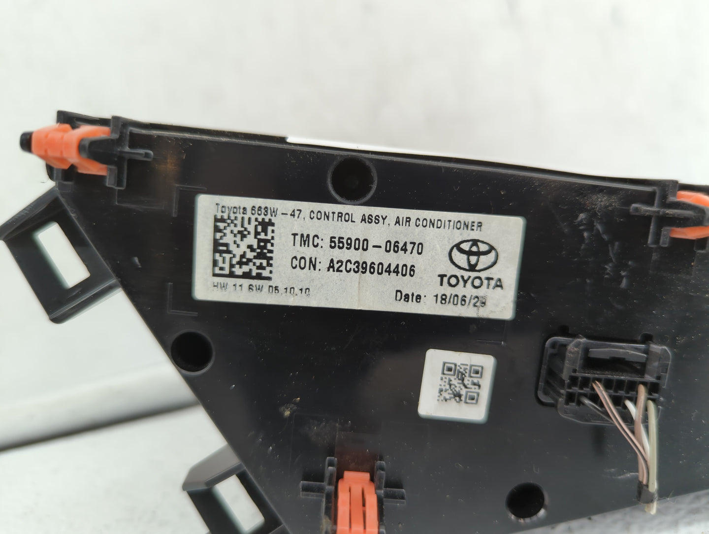 2018-2022 Toyota Camry Climate Control Module Temperature AC/Heater Replacement P/N:55900-06470 Fits Fits 2018 2019 2020 202