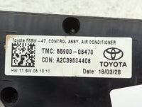 2018-2022 Toyota Camry Climate Control Module Temperature AC/Heater Replacement P/N:55900-06470 Fits Fits 2018 2019 2020 202