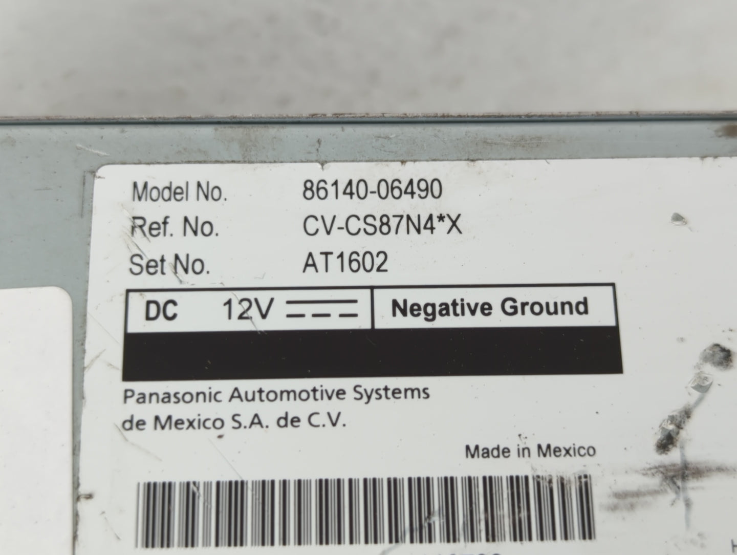 2018-2018 Toyota Camry Undefined - Oemusedautoparts1.com