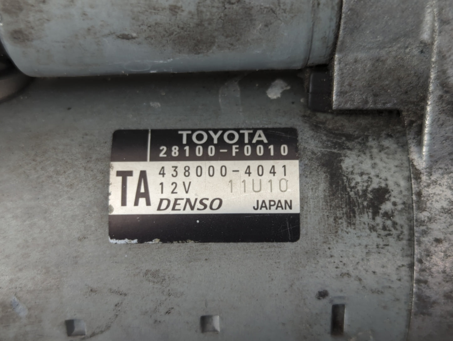2018-2022 Toyota Camry Car Starter Motor Solenoid OEM P/N:438000-4041 28100-F0010 Fits Fits 2018 2019 2020 2021 2022 OEM Use