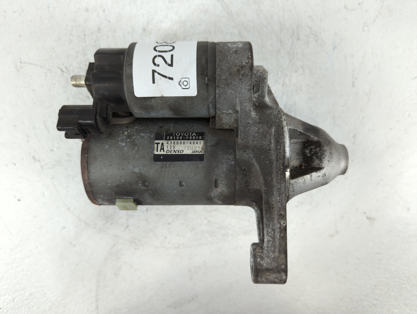 2018-2022 Toyota Camry Car Starter Motor Solenoid OEM P/N:28100-F0010 438000-4041 Fits Fits 2018 2019 2020 2021 2022 OEM Use