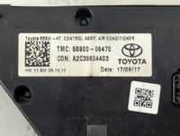 2018-2022 Toyota Camry Climate Control Module Temperature AC/Heater Replacement P/N:55900-06470 Fits Fits 2018 2019 2020 202