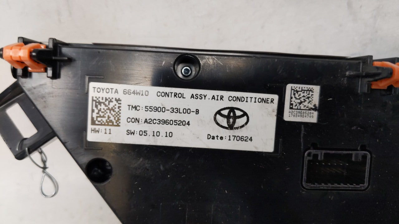2018-2019 Toyota Camry Climate Control Module Temperature AC/Heater Replacement P/N:55900-33L00-B Fits Fits 2018 2019 OEM Us