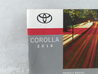 2018 Toyota Corolla Owners Manual Book Guide P/N:01999-02509 OEM Used Auto Parts - Oemusedautoparts1.com
