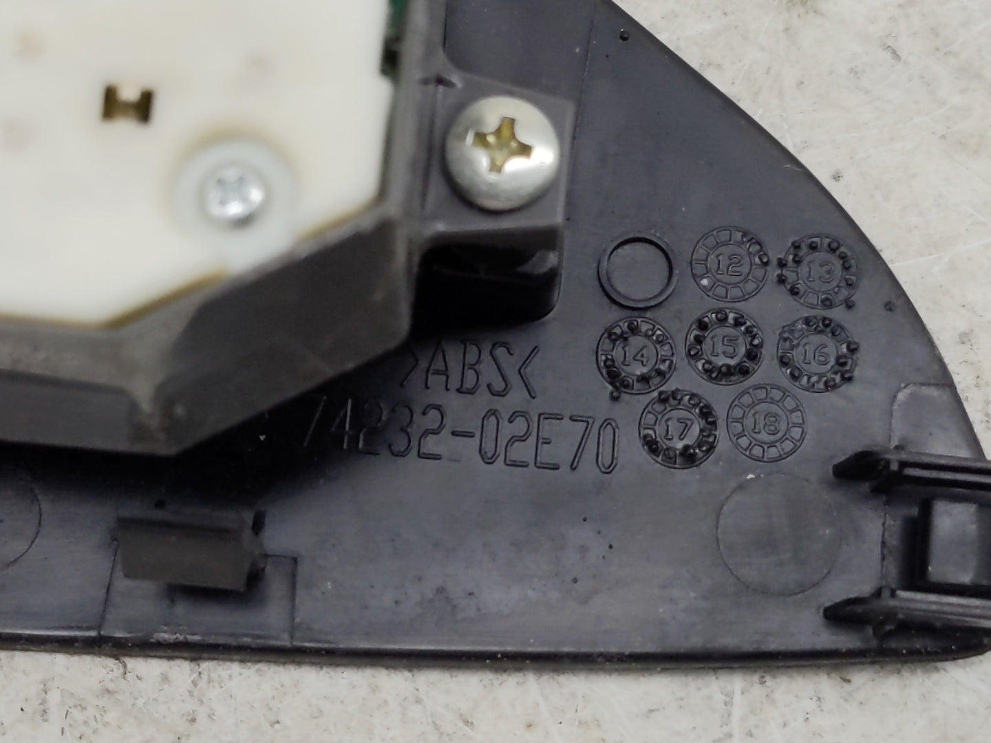 2014-2019 Toyota Corolla Master Power Window Switch Replacement Driver Side Left P/N:74232-02E70 Fits OEM Used Auto Parts - 