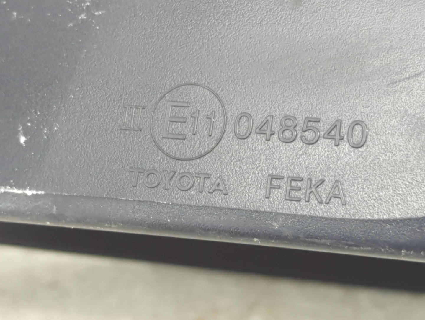 2018 Toyota Corolla Passenger Side View Mirror - Right Door Mirror OEM Used - Oemusedautoparts1.com