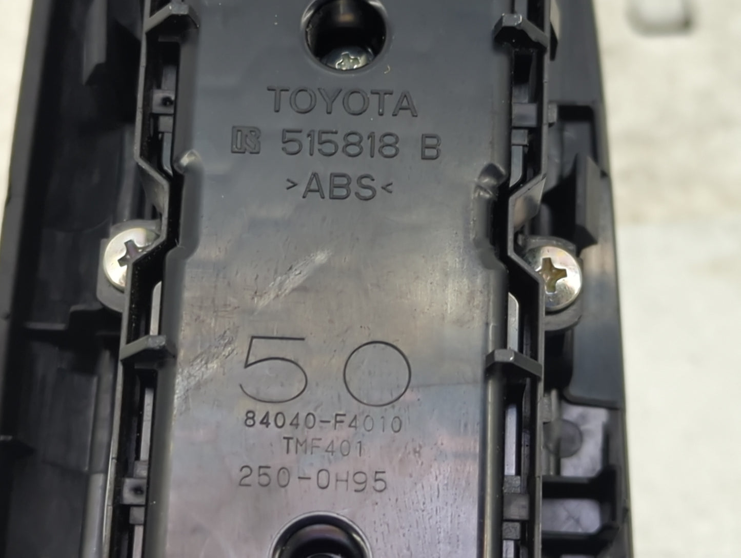 2018 Toyota Corolla Master Power Window Switch Replacement Driver Side Left P/N:84040-F4020 TMF402, 818-2E79 Fits Fits 2019 