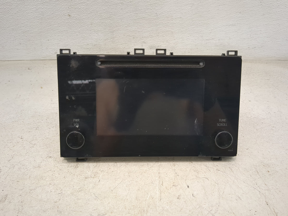 2017-2019 Toyota Corolla Radio AM FM Cd Player Receiver Replacement P/N:86140-02520 139000-0780E101, MP919649 Fits 2017 2018