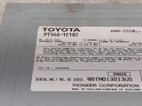 2018 Toyota Corolla Radio AM FM Cd Player Receiver Replacement P/N:PT546-1C182 AVH-2558ZT, AJDK068, AXLP-Q18U, T10159 Fits O