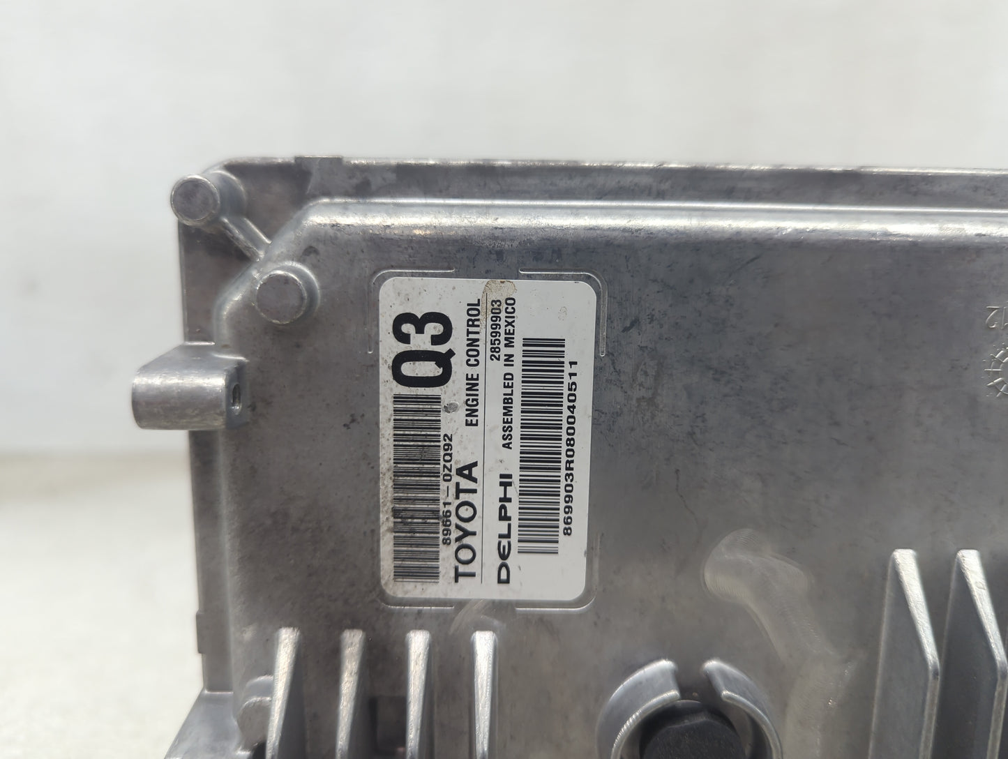 2007-2008 Toyota Corolla PCM Engine Control Computer ECU ECM PCU OEM P/N:89661-02Q92 28599903 Fits Fits 2007 2008 OEM Used A