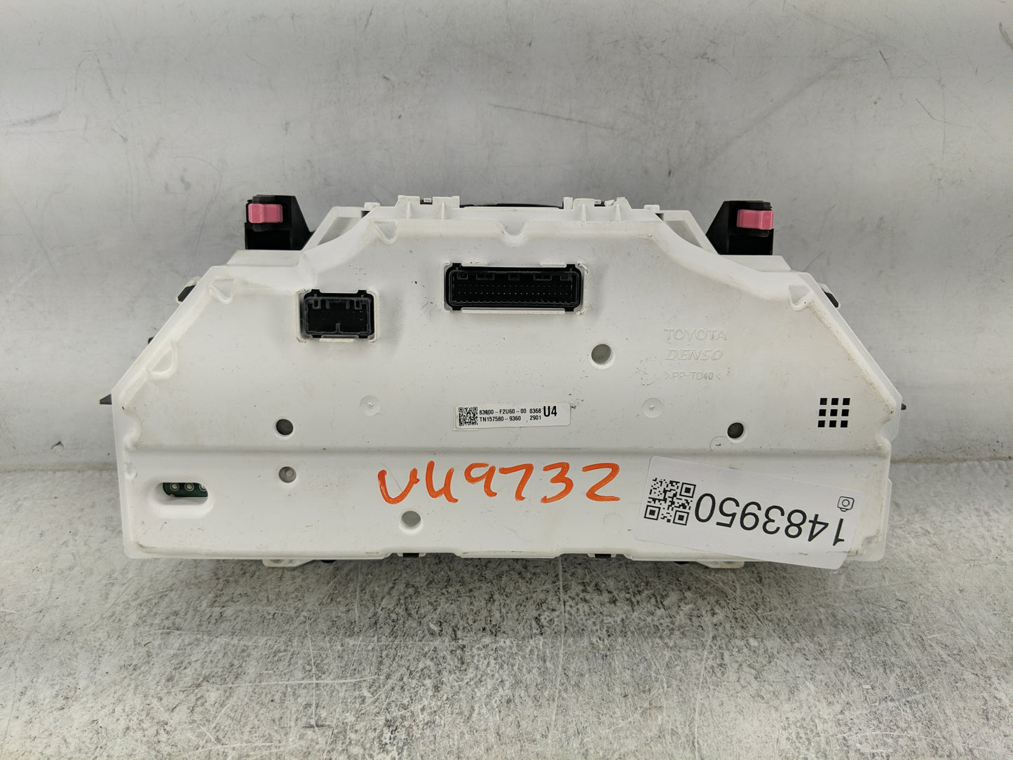 2018-2019 Toyota Corolla Instrument Cluster Speedometer Gauges P/N:83800-F2U60-00 TN157580-9360 Miles: Fits Fits 2018 2019 O