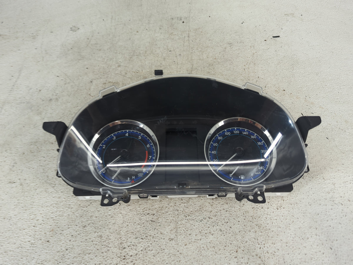 2018-2019 Toyota Corolla Instrument Cluster Speedometer Gauges P/N:83800-F2U70-00 TN157580-9370 Miles: Fits Fits 2018 2019 O