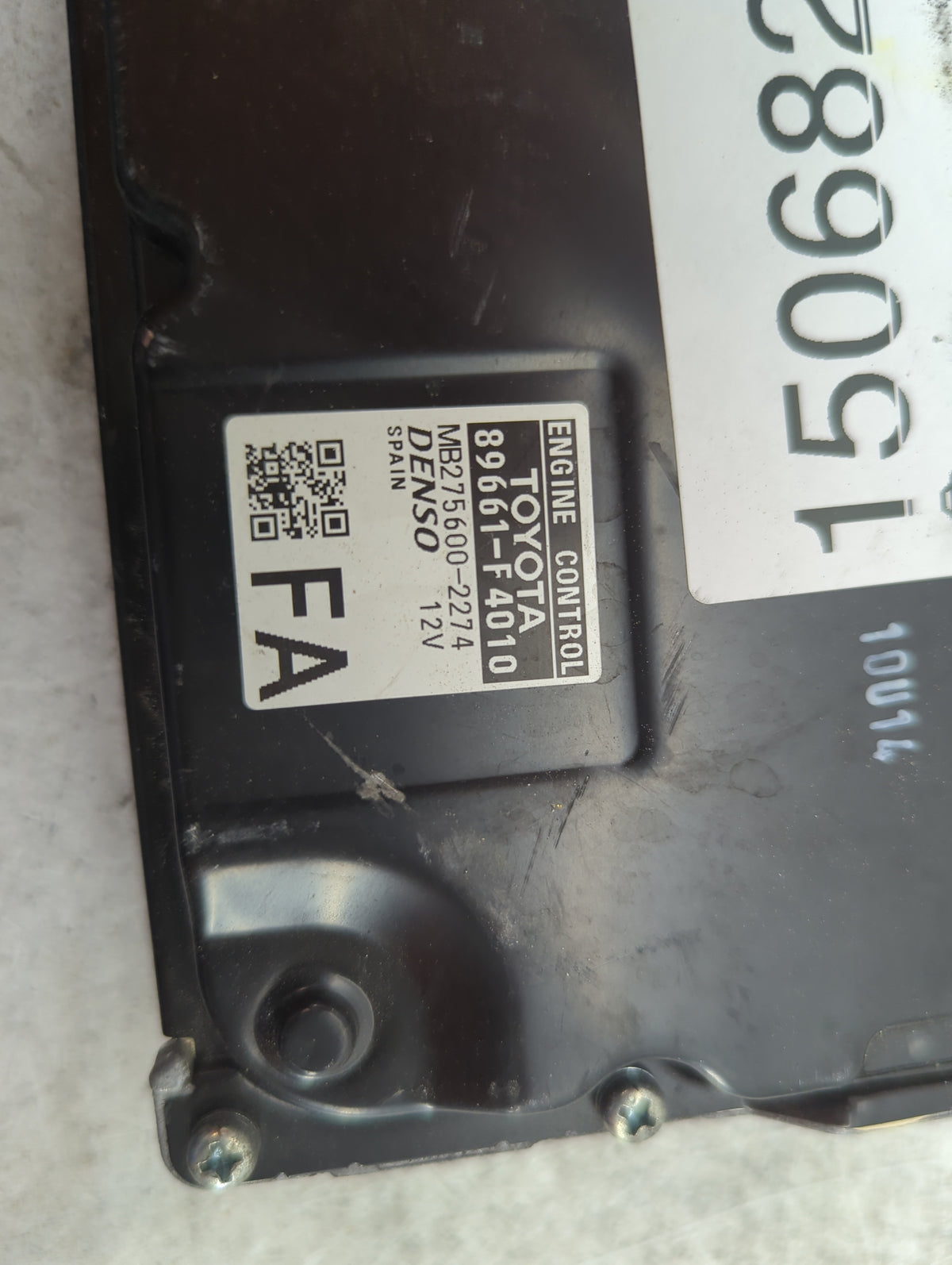 2018 Toyota Corolla PCM Engine Control Computer ECU ECM PCU OEM P/N:89661-F4010 MB275600-2274 Fits OEM Used Auto Parts - Oem