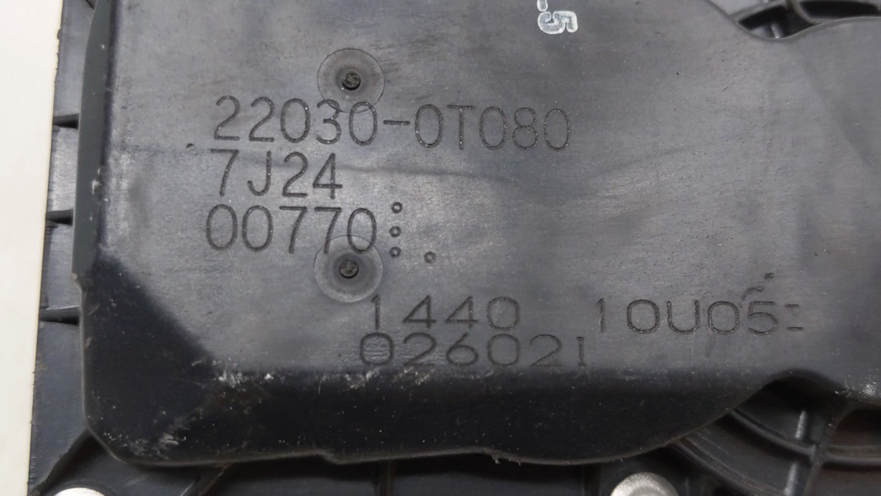 2011-2018 Toyota Corolla Throttle Body P/N:22030-0T080 Fits Fits 2011 2012 2013 2014 2015 2016 2017 2018 OEM Used Auto Parts