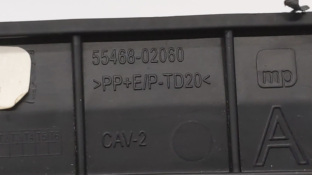 2017-2019 Toyota Corolla Climate Control Module Temperature AC/Heater Replacement P/N:55468-02060 Fits Fits 2017 2018 2019 O