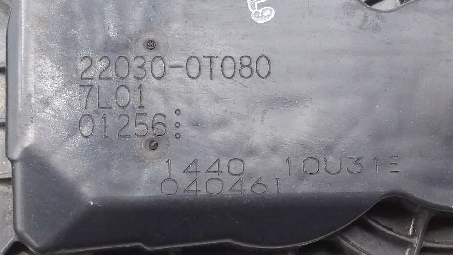 2011-2018 Toyota Corolla Throttle Body P/N:22030-0T080 Fits Fits 2011 2012 2013 2014 2015 2016 2017 2018 OEM Used Auto Parts