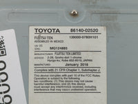 2017-2018 Toyota Corolla Am Fm Cd Player Radio Receiver - Oemusedautoparts1.com