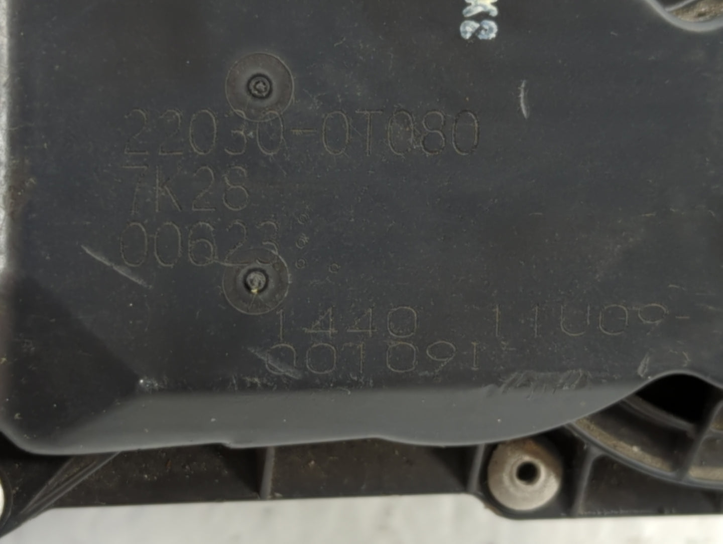 2011-2018 Toyota Corolla Throttle Body P/N:22030-0T080 Fits Fits 2011 2012 2013 2014 2015 2016 2017 2018 OEM Used Auto Parts