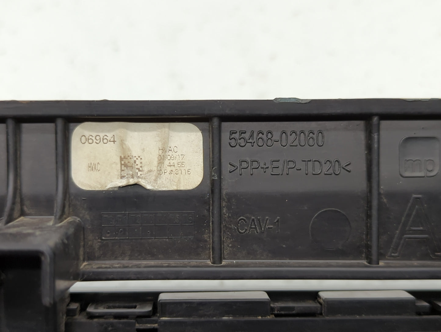 2017-2019 Toyota Corolla Climate Control Module Temperature AC/Heater Replacement P/N:06964 55900-02A30 Fits Fits 2017 2018 