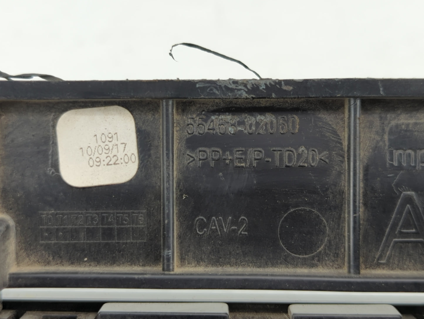 2017-2019 Toyota Corolla Climate Control Module Temperature AC/Heater Replacement P/N:06964 55900-02A30 Fits Fits 2017 2018 