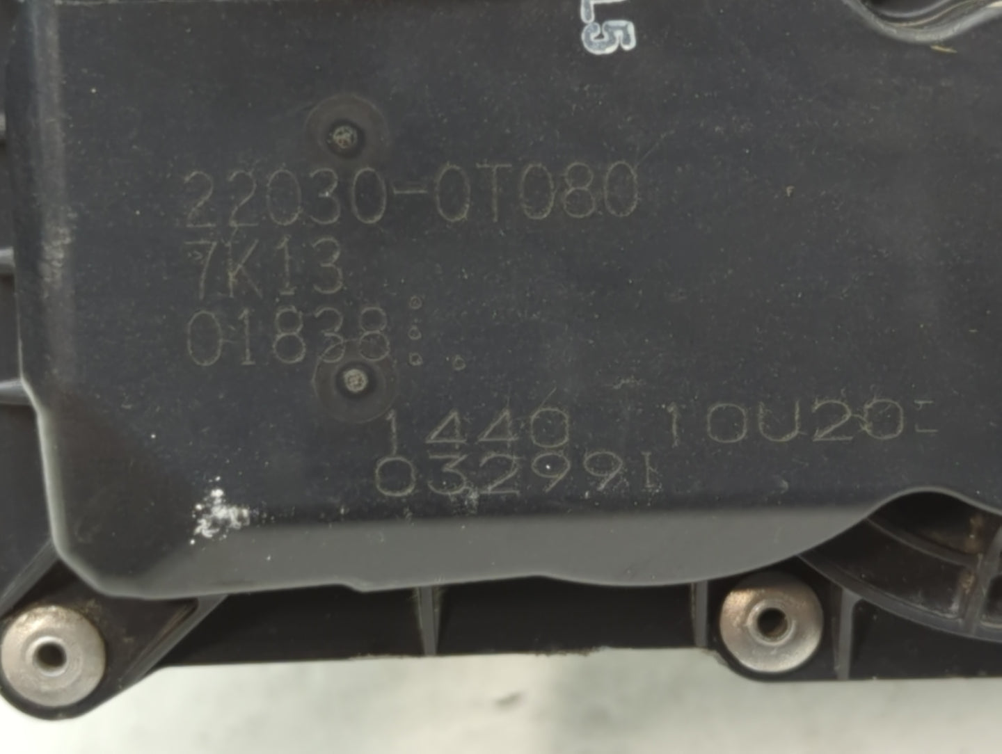 2011-2019 Toyota Corolla Throttle Body P/N:22030-0T080 Fits Fits 2011 2012 2013 2014 2015 2016 2017 2018 2019 OEM Used Auto 
