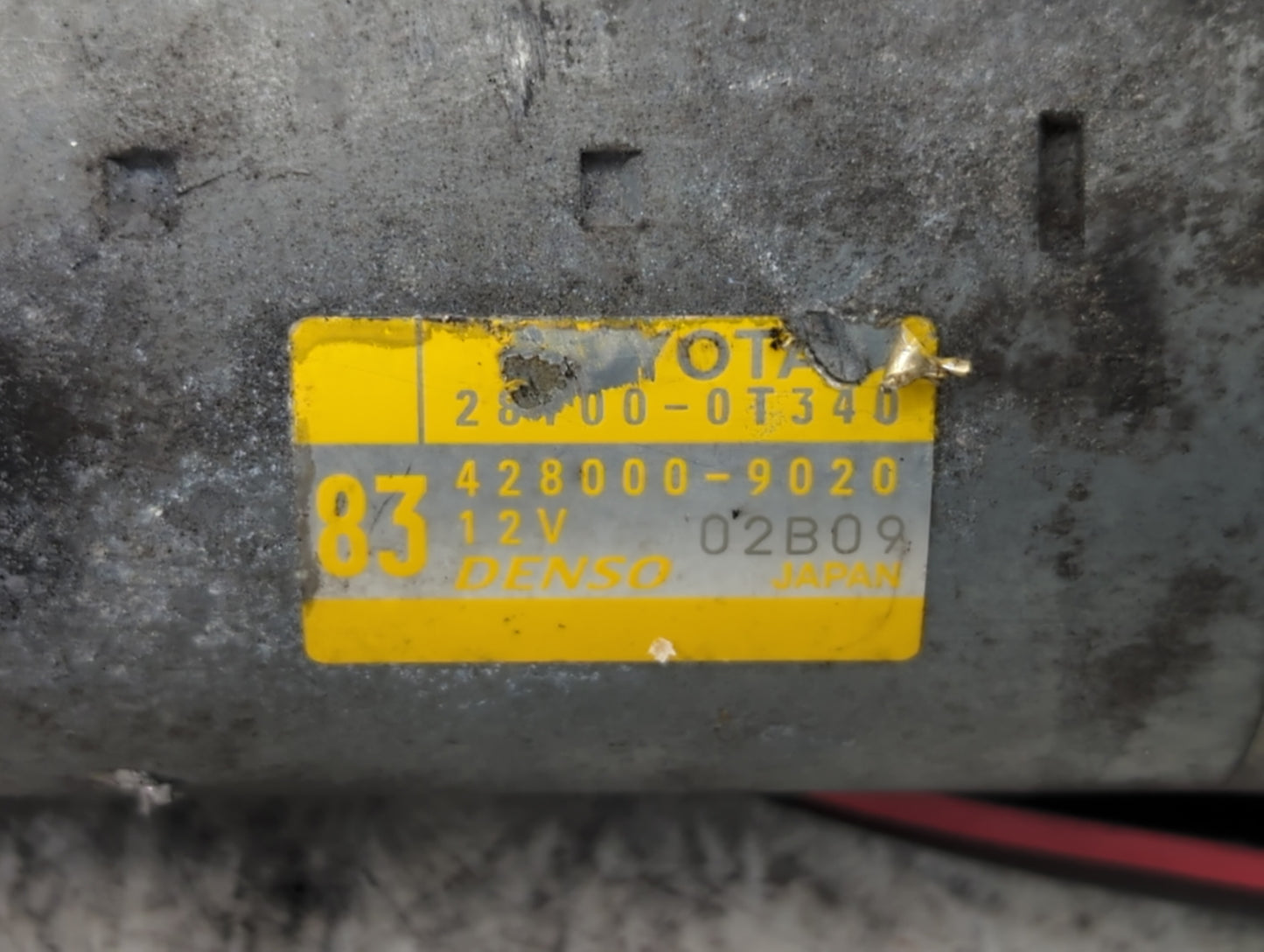 2015-2022 Toyota Corolla Car Starter Motor Solenoid OEM P/N:28400-0T340 428000-9020 Fits OEM Used Auto Parts - Oemusedautopa