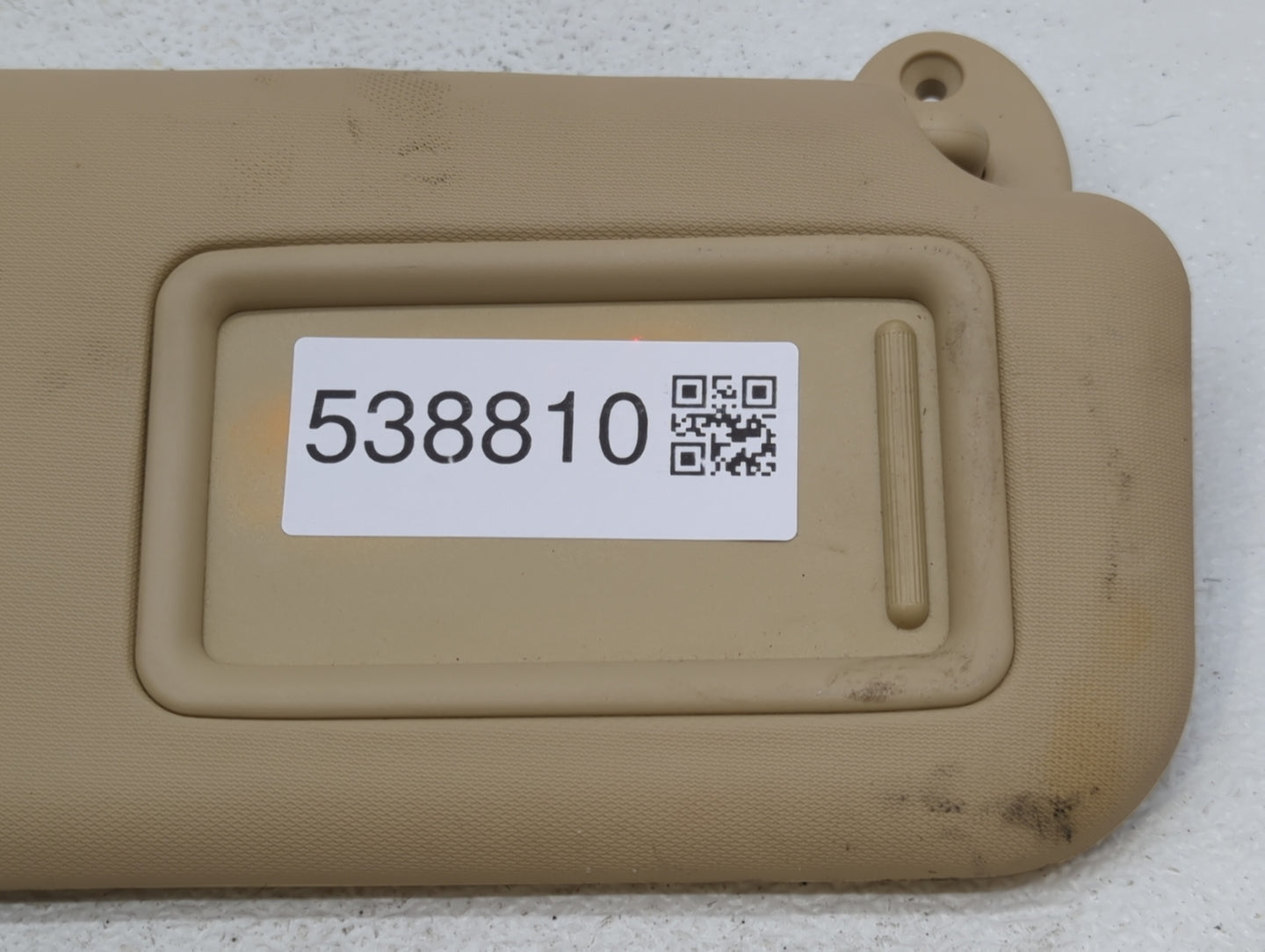 2017-2019 Toyota Corolla Sun Visor Shade Replacement Passenger Right Mirror Fits Fits 2017 2018 2019 OEM Used Auto Parts - O