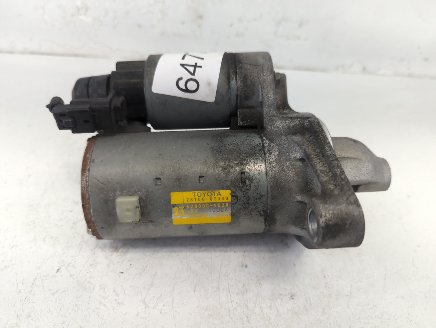 2015-2022 Toyota Corolla Car Starter Motor Solenoid OEM P/N:428000-9020 28100-0T340 Fits OEM Used Auto Parts - Oemusedautopa