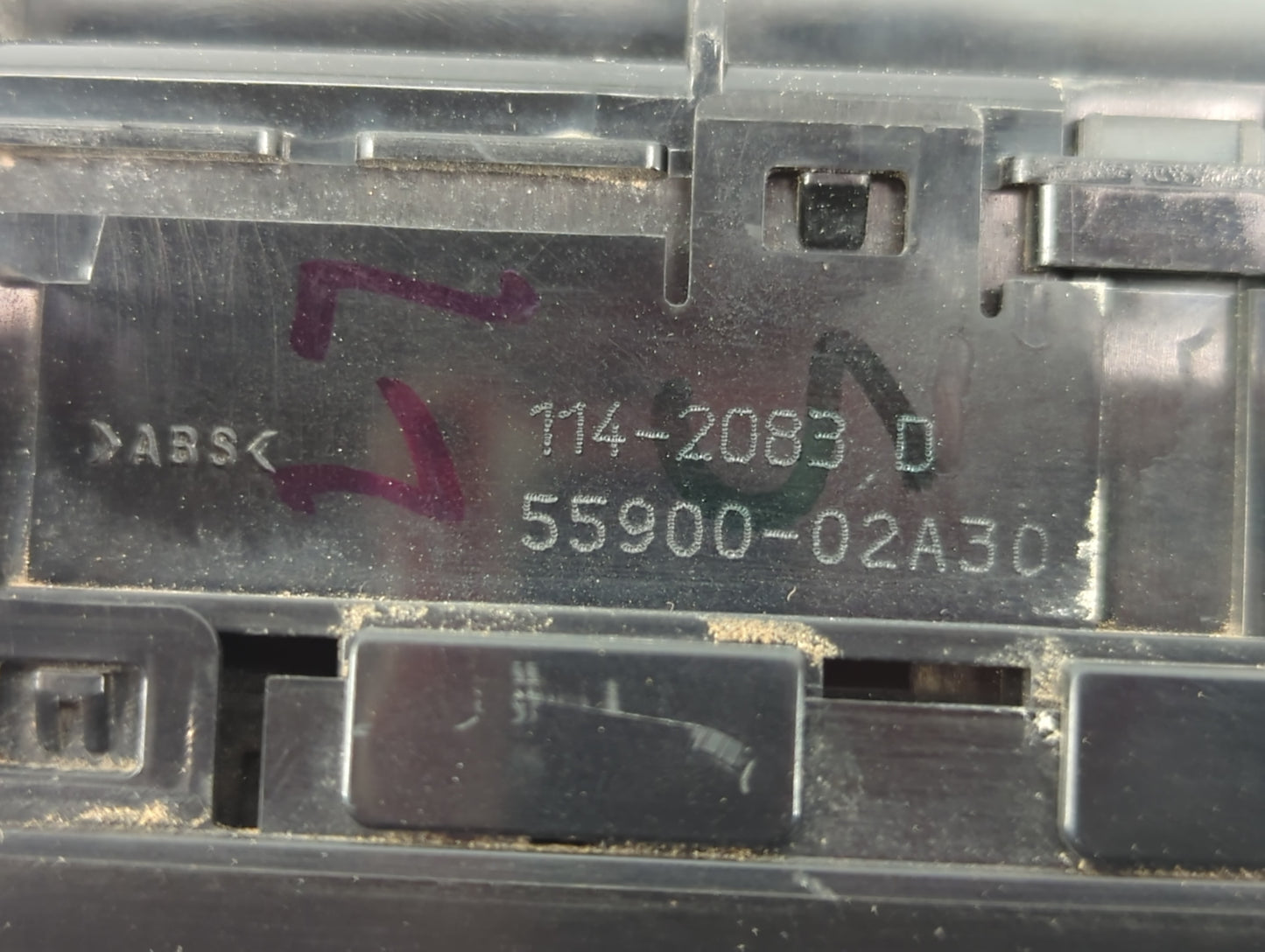 2017-2019 Toyota Corolla Climate Control Module Temperature AC/Heater Replacement P/N:55468-02030 Fits Fits 2017 2018 2019 O