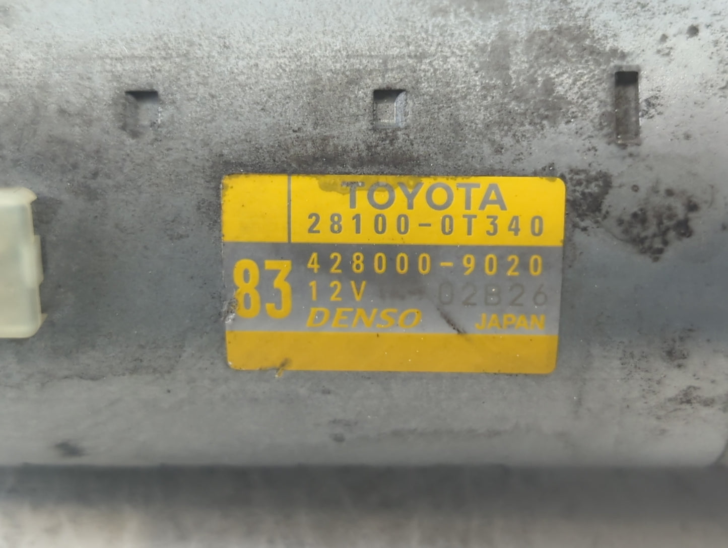 2015-2022 Toyota Corolla Car Starter Motor Solenoid OEM P/N:428000-9020 28100-0T340 Fits OEM Used Auto Parts - Oemusedautopa