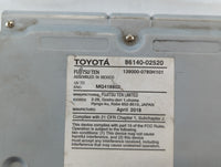 2017-2019 Toyota Corolla Am Fm Cd Player Radio Receiver - Oemusedautoparts1.com