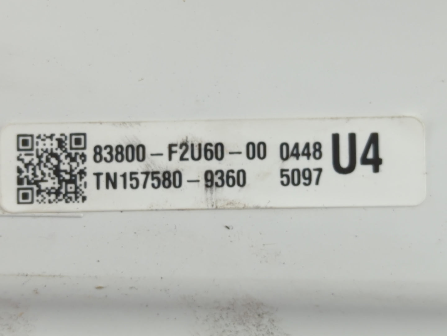 2018-2019 Toyota Corolla Instrument Cluster Speedometer Gauges P/N:TN157580-9360 83800-F2U60-00 Fits Fits 2018 2019 OEM Used