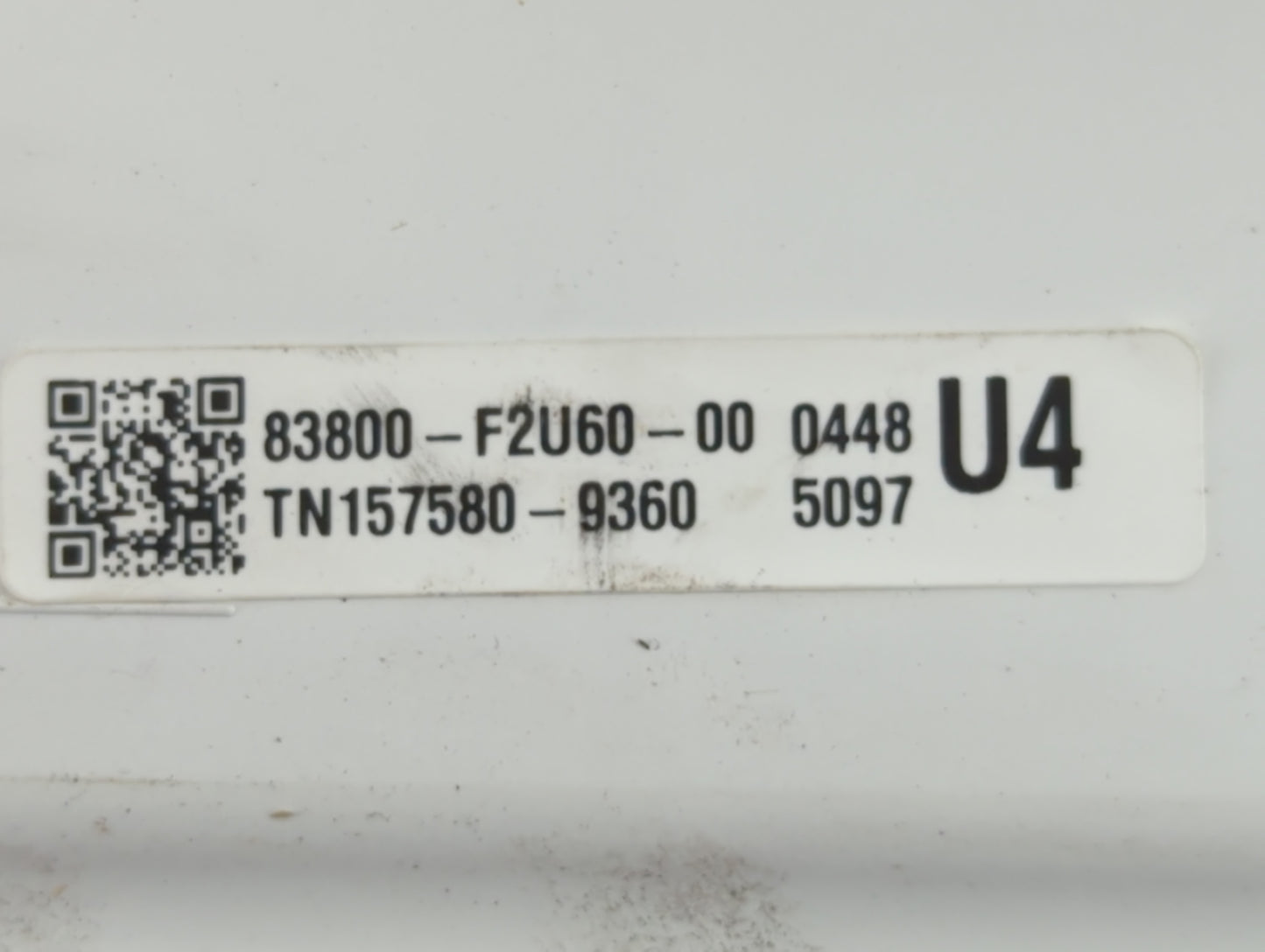 2018-2019 Toyota Corolla Instrument Cluster Speedometer Gauges P/N:TN157580-9360 83800-F2U60-00 Fits Fits 2018 2019 OEM Used