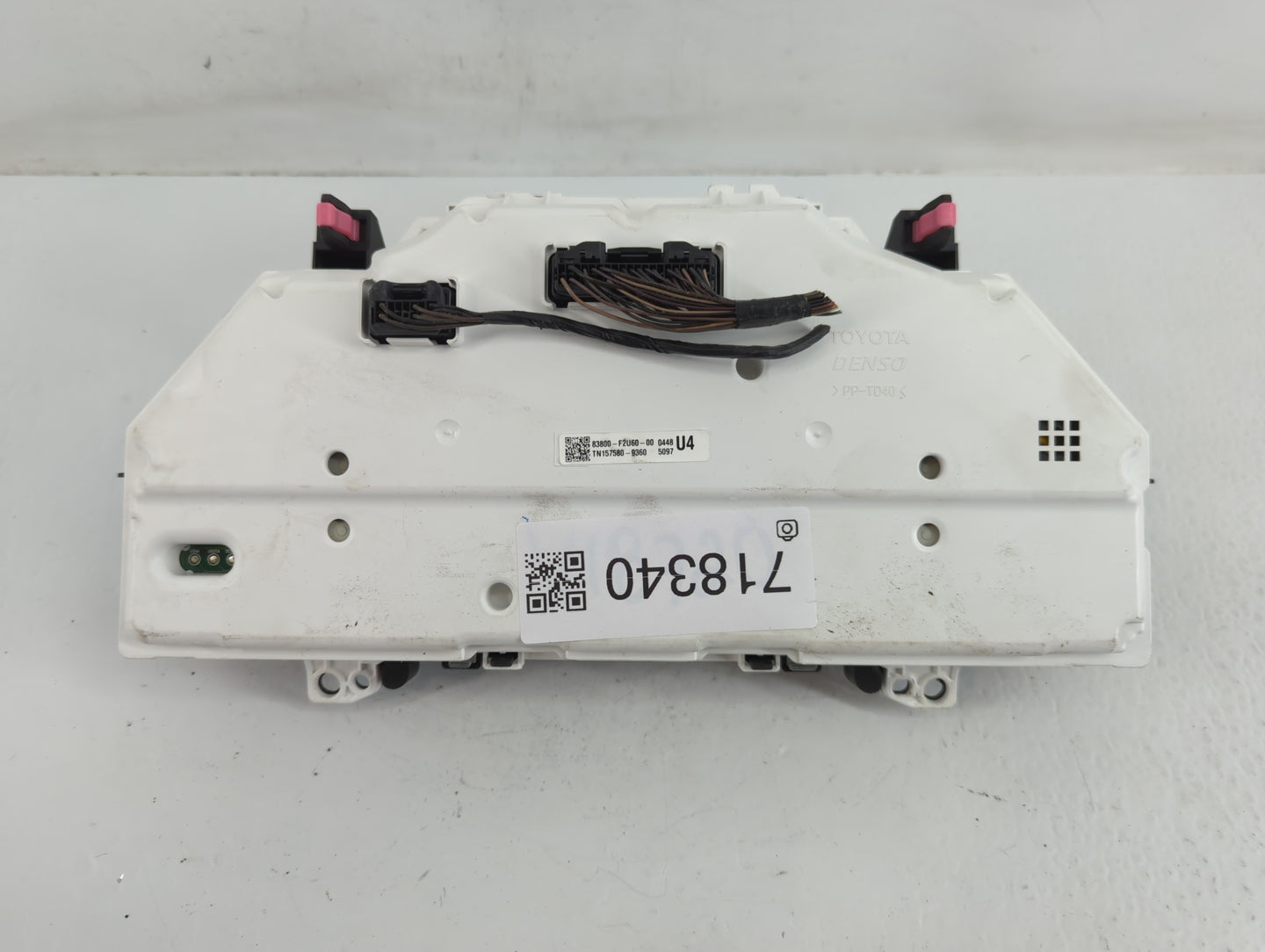 2018-2019 Toyota Corolla Instrument Cluster Speedometer Gauges P/N:TN157580-9360 83800-F2U60-00 Fits Fits 2018 2019 OEM Used