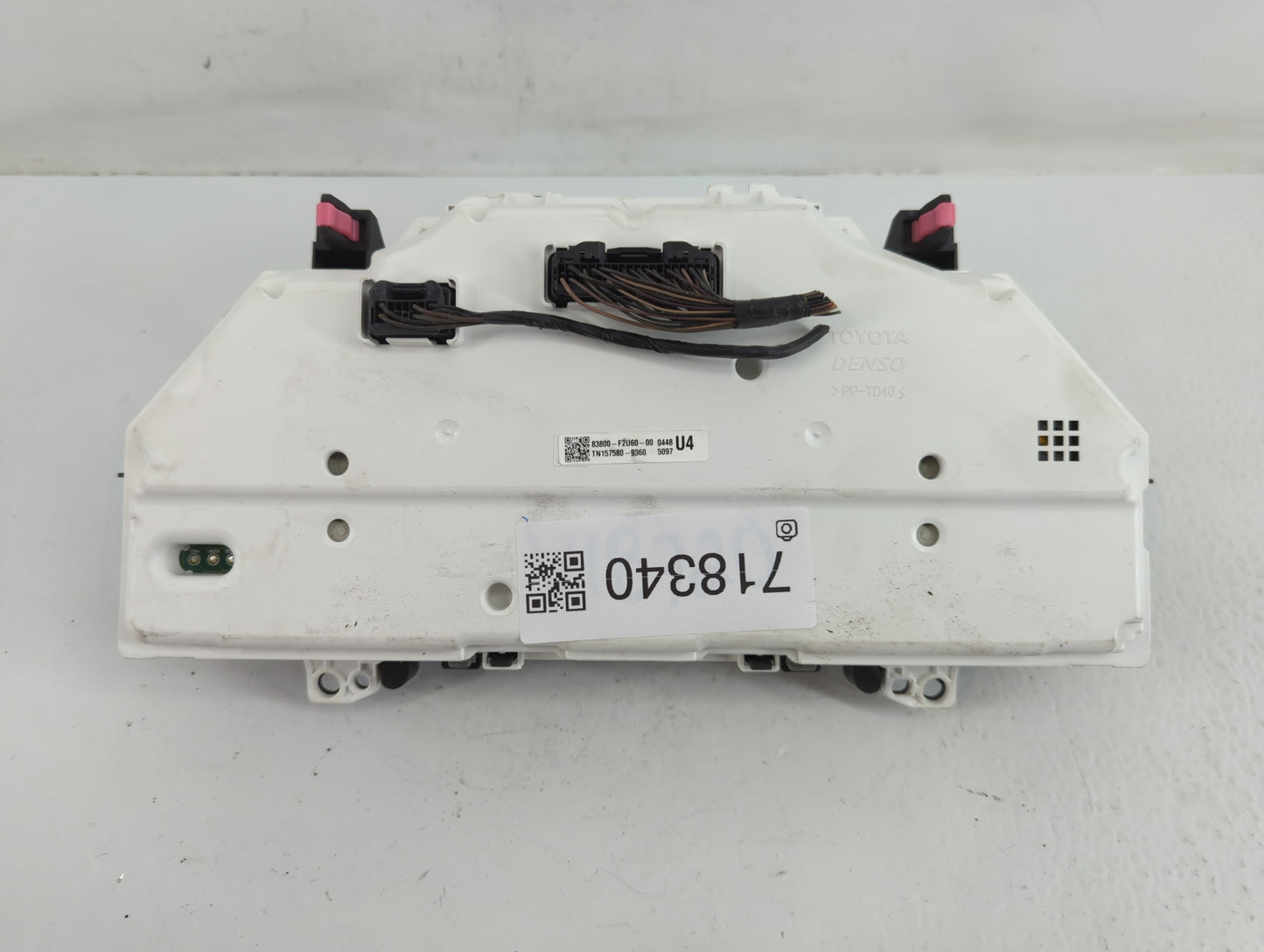 2018-2019 Toyota Corolla Instrument Cluster Speedometer Gauges P/N:TN157580-9360 83800-F2U60-00 Fits Fits 2018 2019 OEM Used