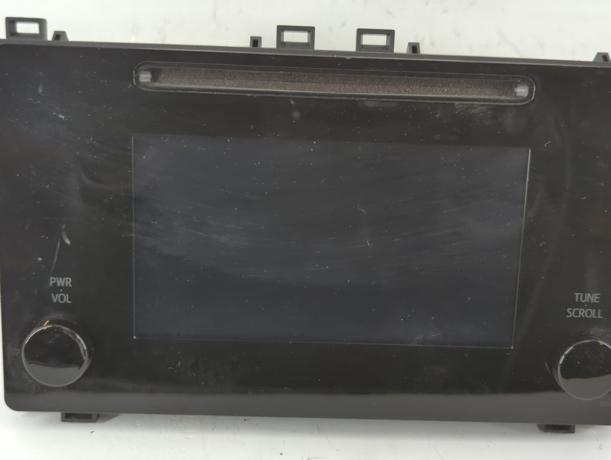 2017-2019 Toyota Corolla Am Fm Cd Player Radio Receiver 751663 - Oemusedautoparts1.com