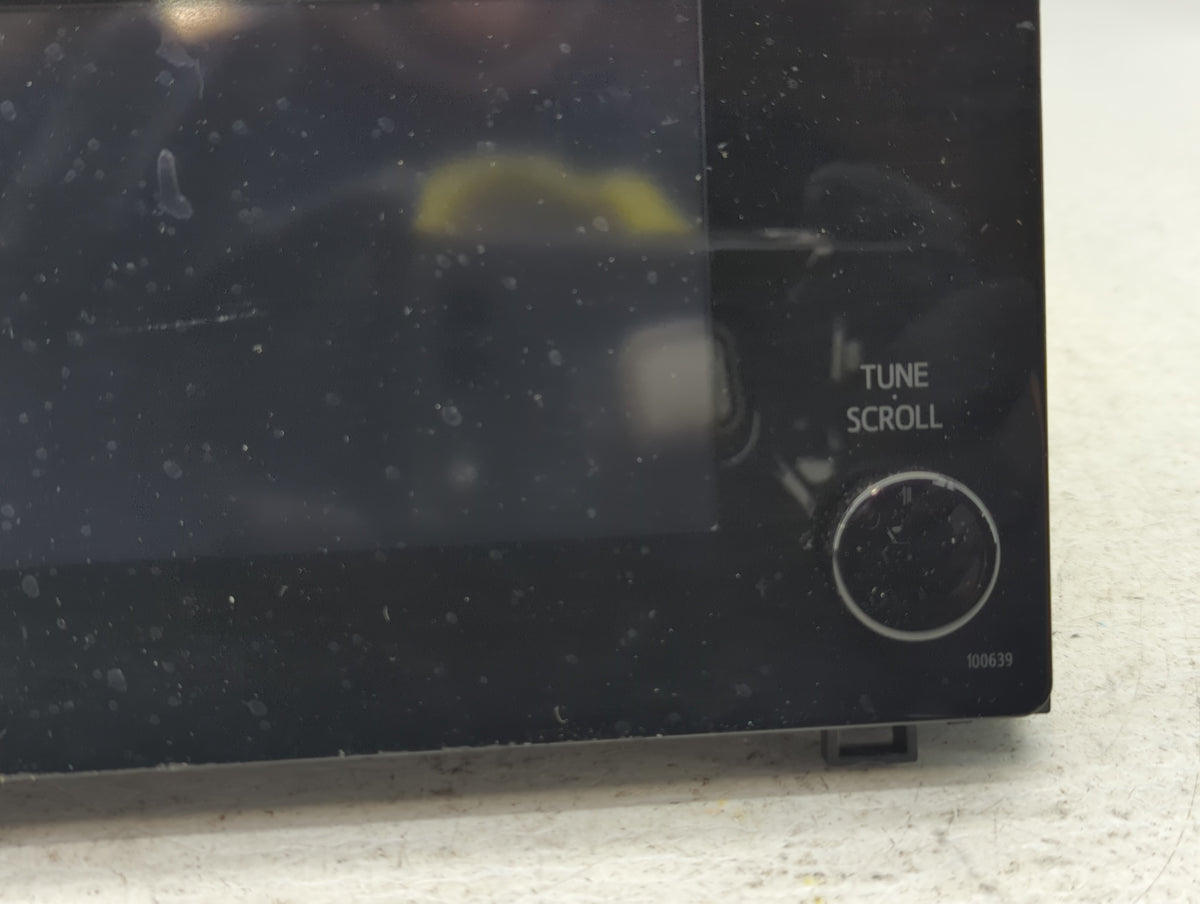 2017-2019 Toyota Corolla Am Fm Cd Player Radio Receiver 763694 - Oemusedautoparts1.com