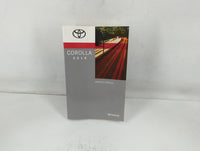 2018 Toyota Corolla Owners Manual Book Guide P/N:01999-02509 OEM Used Auto Parts - Oemusedautoparts1.com