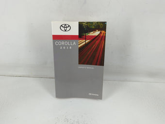 compare product 2018 Toyota Corolla Owners Manual Book Guide P/N:01999-02509 OEM Used Auto Parts
