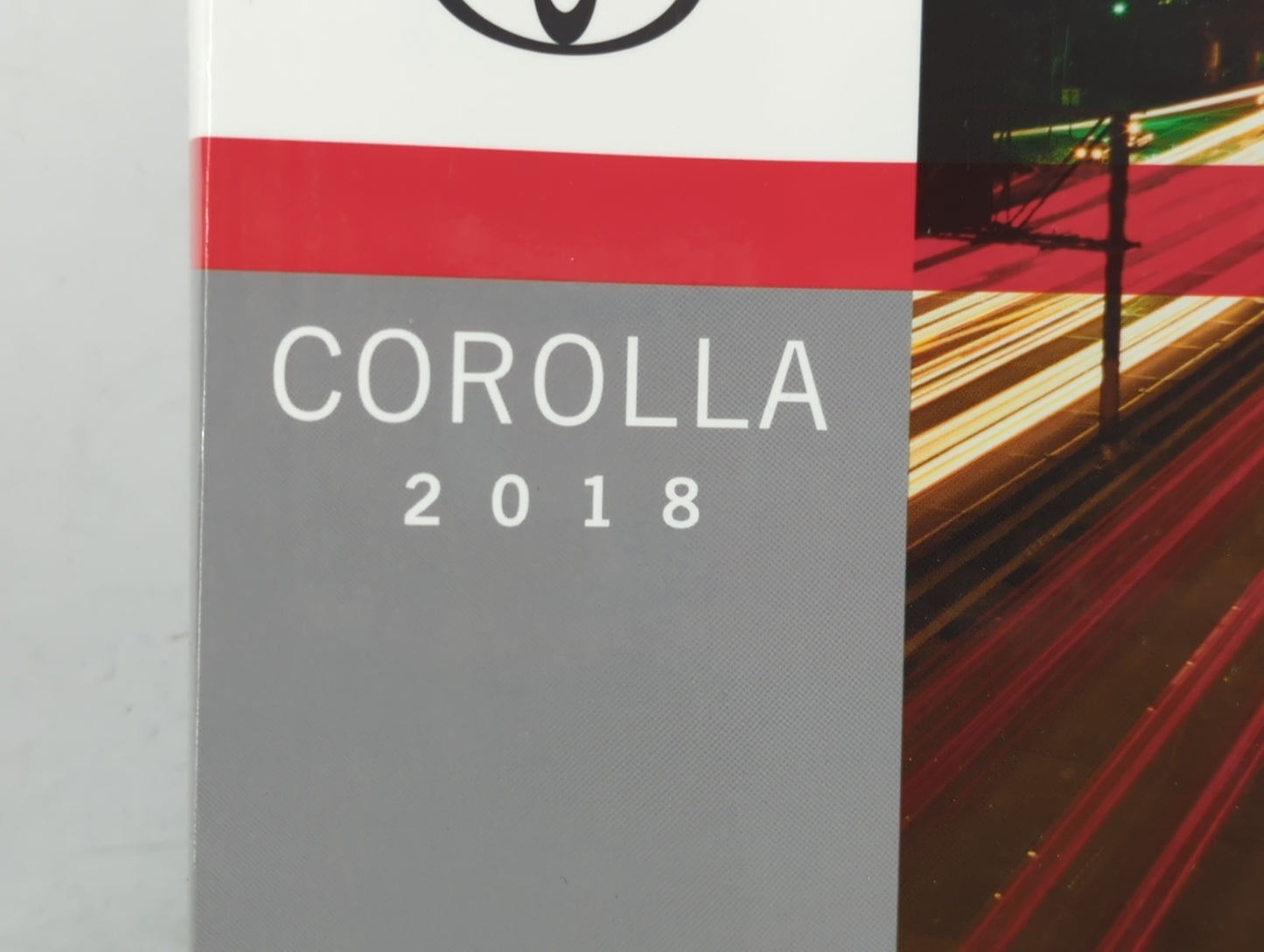 2018 Toyota Corolla Owners Manual Book Guide P/N:01999-02509 OEM Used Auto Parts - Oemusedautoparts1.com